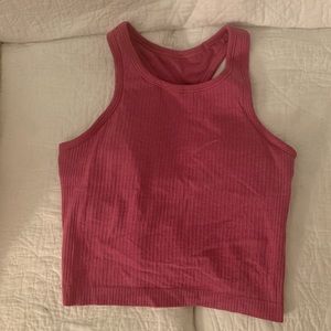 Ebb to Street Cropped Racerback Tank Top